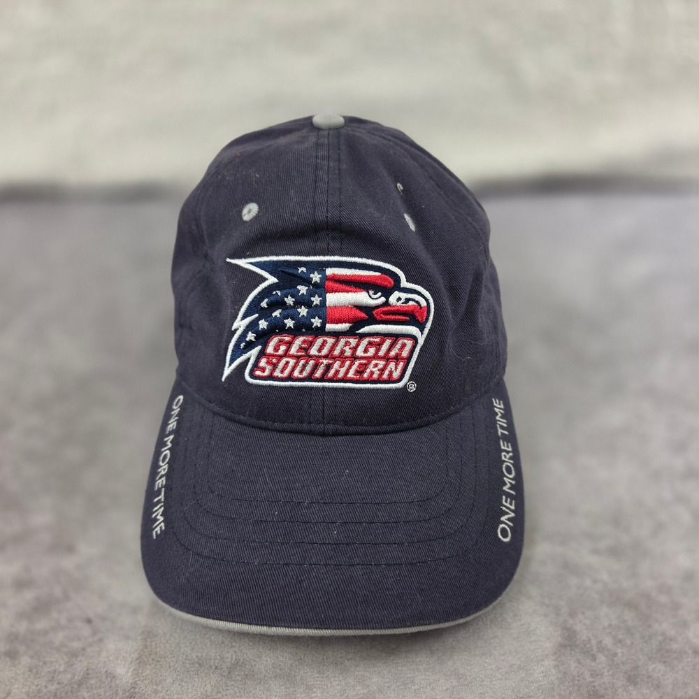 The Game Georgia Southern Eagles GATA Navy Blue Adjustable Baseball Hat Cap
